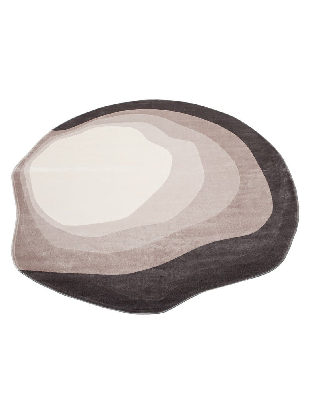 Monza Art Geometric Pattern High Quality Dense Weave Shiny Modern Living Room Rug 01 CREAM BLACK Q