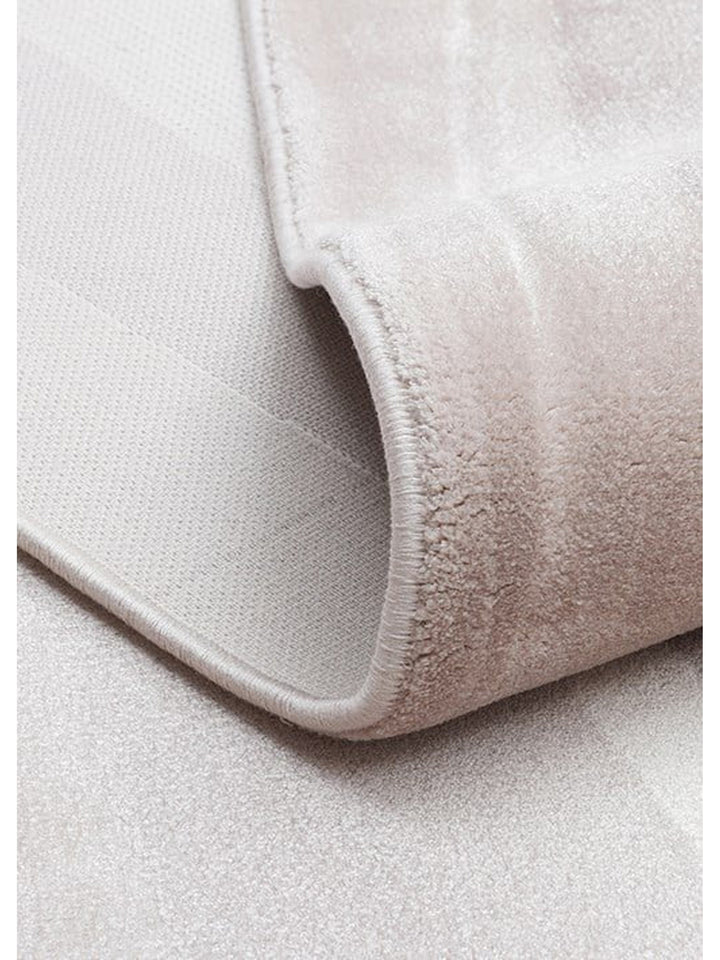 Monza Art Geometric Pattern High Quality Dense Weave Shiny Modern Living Room Rug 05 CREAM GREY