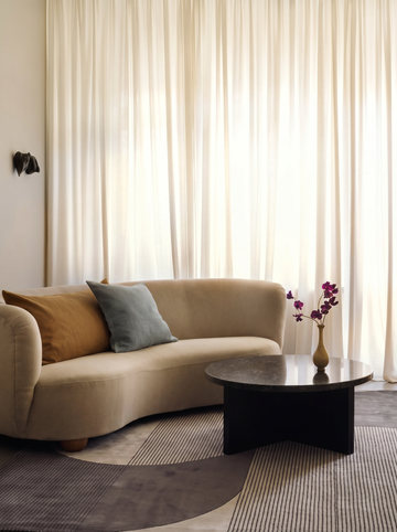 Monza Geometrik Desenli 04 VIZON ANTRASIT mekan görünümü 1