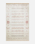 Oushak Carnaval Tapis Uşak Moderne TENCEL™ 100 % Naturel, Facile à Nettoyer, Fait Main 06 BEIGE