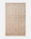 Oushak Carnaval Tapis Uşak Moderne TENCEL™ 100 % Naturel, Facile à Nettoyer, Fait Main 08 BEIGE AUTUMN