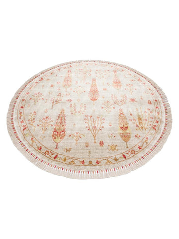 Oushak Carnaval 100% Natural Easy to Clean Handcrafted TENCEL™ Modern Uşak Carpet 08 BEIGE AUTUMN Q