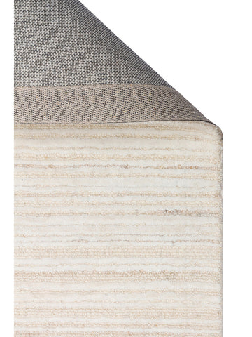 Palermo Series Wool and TENCEL™ Blend Handwoven Rug CREAM