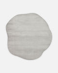 Peace Art Fusselfreier, weich anzufassender, eleganter Shaggy-Teppich 04 GREY