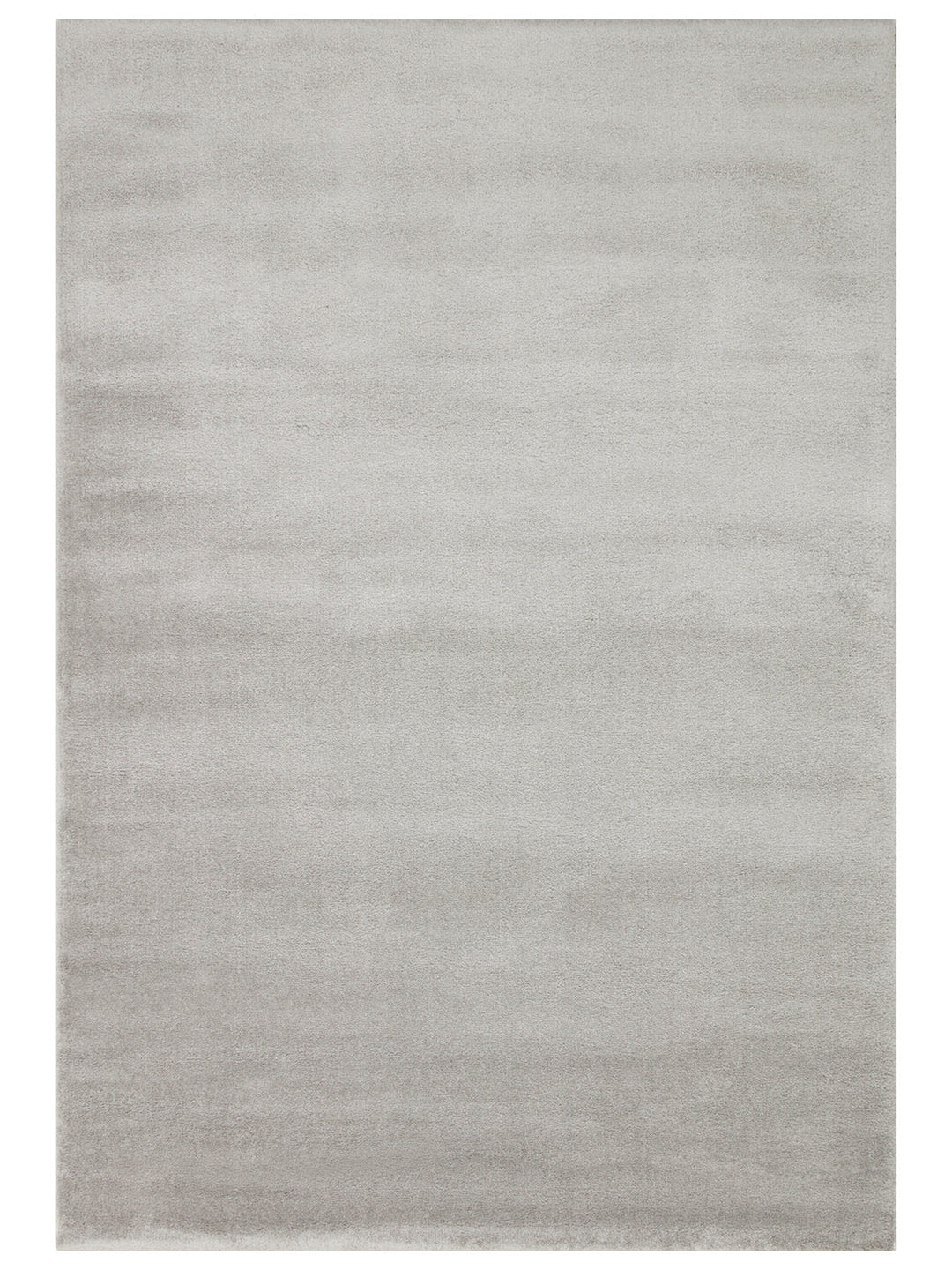 Peace Hav Toz Vermez Yumuşak Tuşeli Zarif Shaggy Halı 01 GREY - Carpetdocia