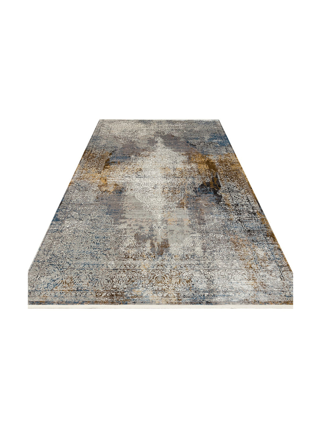 Üsküdar Serisi Yüksek Kaliteli Sık Dokuma Modern Salon Halısı 04 GREY XW - Carpetdocia