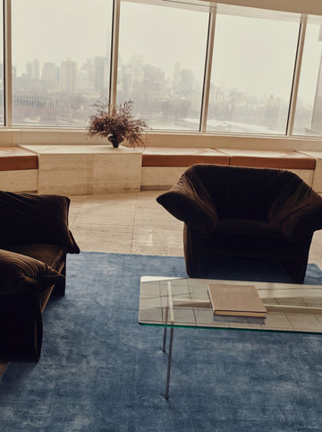 Tiffany Serisi %100 Naturel Keten ve Pamuk El Dokuma Modern Salon Oturma Odası Yatak Odası Halı MRNE mekan görünümü 1