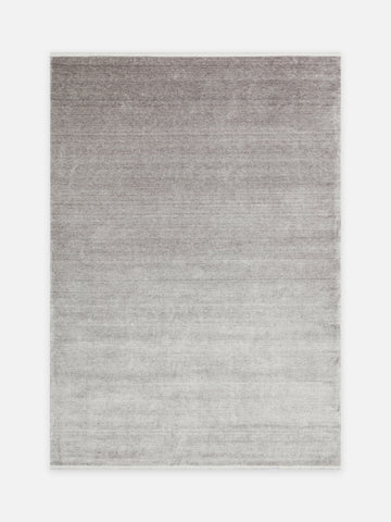 Victoria %100 TENCEL™ Lyocell El Emeği ile Üretilen Halı SILVER MIST kuşbakışı